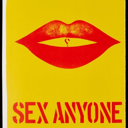 Robert Indiana "Sex Anyone" Lithograph