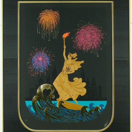 Erte "Statue of Liberty" Serigraph