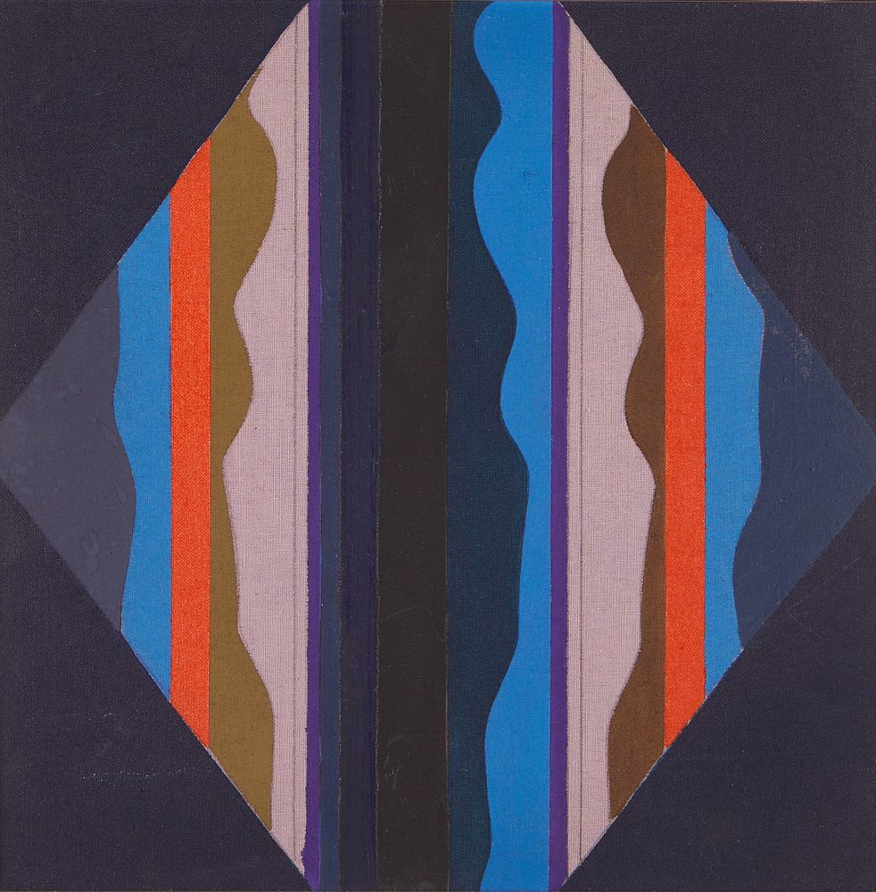 le_pho_banner 2 Ernest Trova Manscape Series Oil and Pencil on Canvas