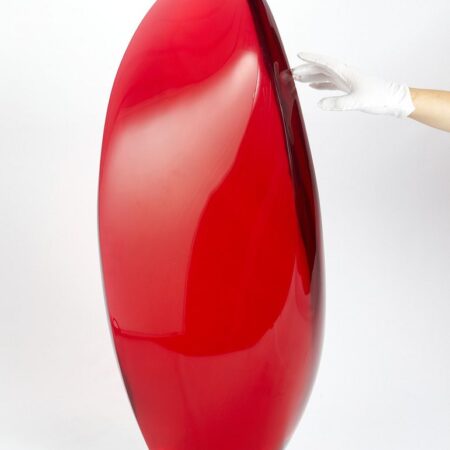 Red von Koelnau Abstract Resin Sculpture