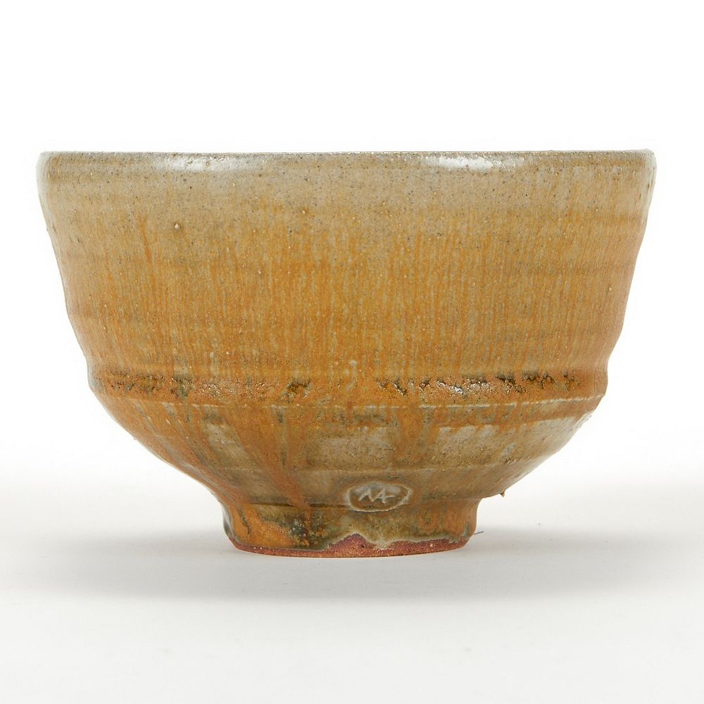 Warren MacKenzie Yellow Bowl - Marked