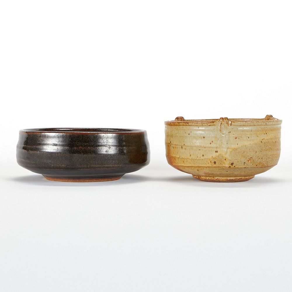 le_pho_banner 2 Two Large Warren MacKenzie Bowls - One with Double Rim