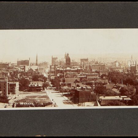 Birds-eye Photograph of St. Paul 1901