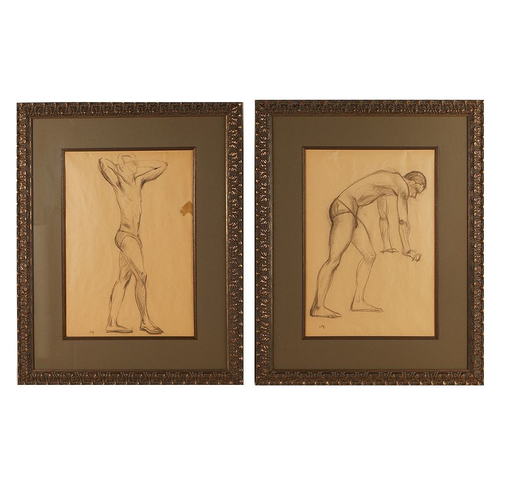le_pho_banner 2 Pair of Clement Haupers Drawings Figures
