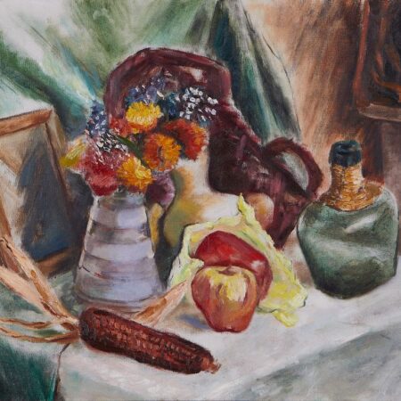 George Morrison Oil on Canvas Still Life