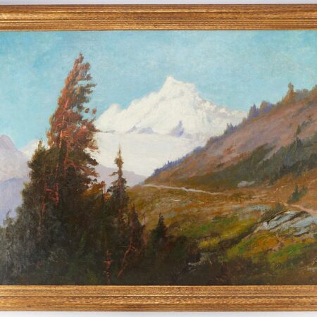 John Fery Oil Painting Mountain Landscape