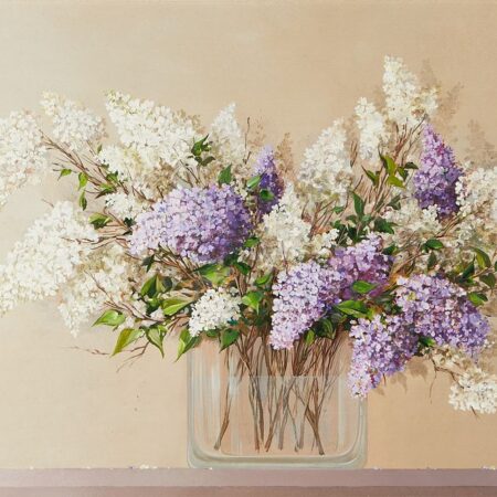 Leslie Wainwright Lilacs Still Life