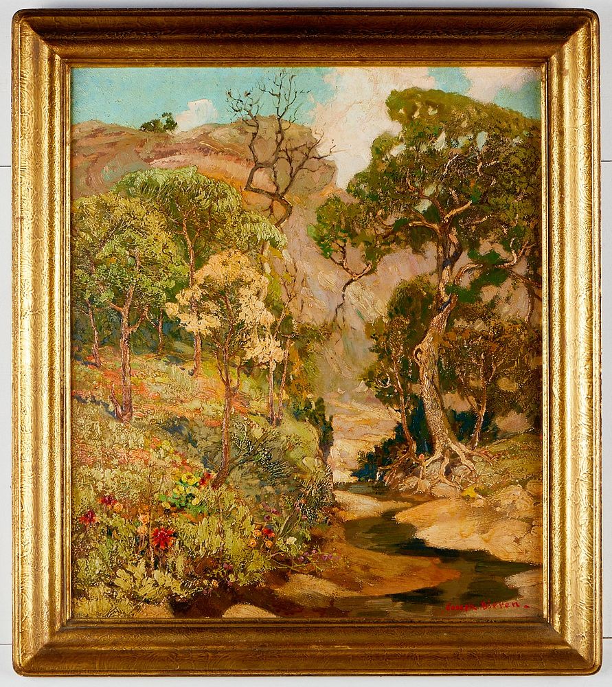 le_pho_banner 2 Joseph Birren Palo Duro Canyon Oil Painting
