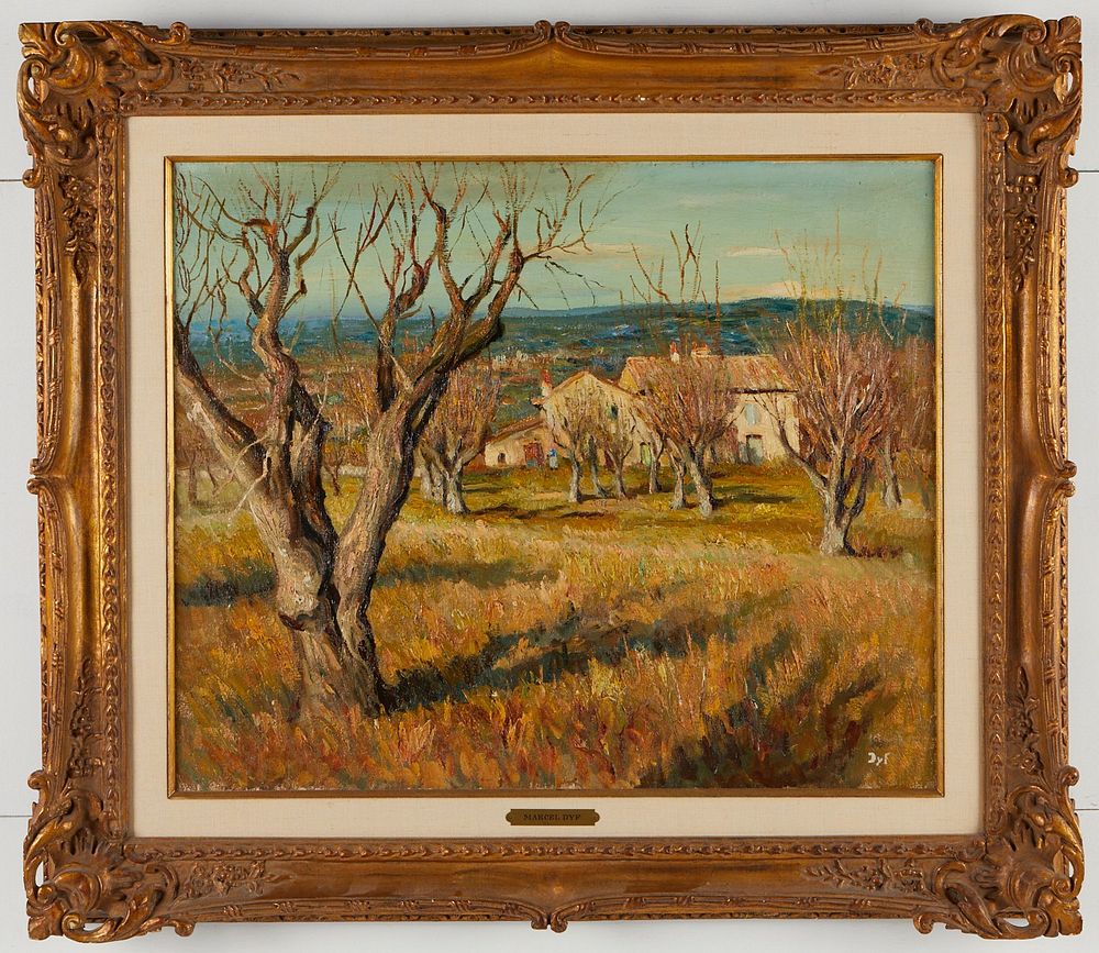 le_pho_banner 2 Marcel Dyf Autumn Landscape Painting