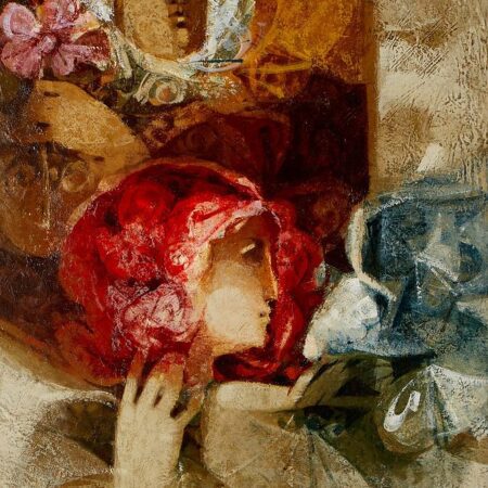 Alvar Sunol Oil on Canvas Painting