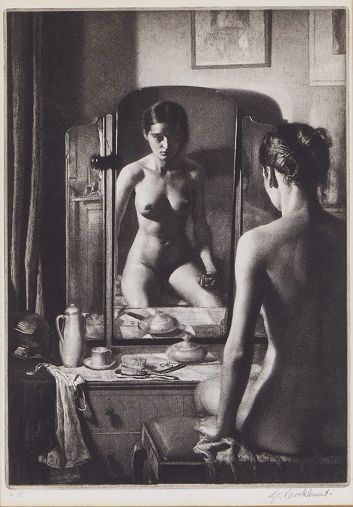 le_pho_banner 2 Gerald Brockhurst "Adolescence" Etching