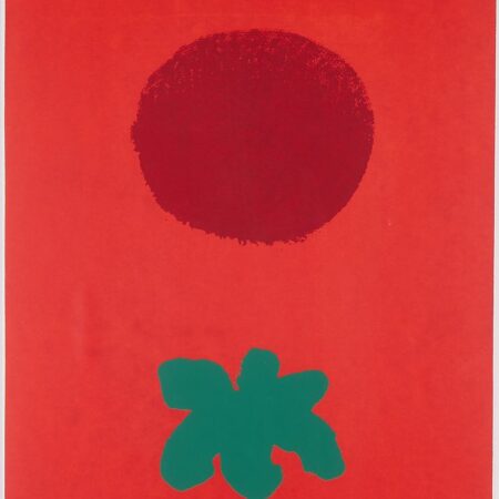 Adolph Gottlieb "Red Ground" Serigraph