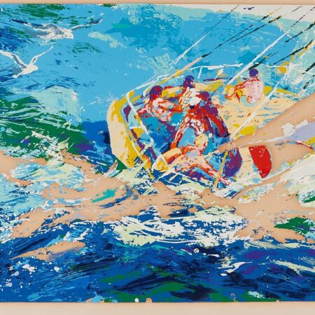 LeRoy Neiman "Aegean Sailing" Serigraph