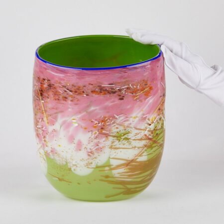 Large Chihuly Basket Cylinder