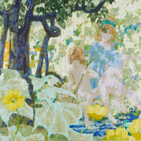 Alexander Ross "Sun-Spangled Sanctuary" Painting