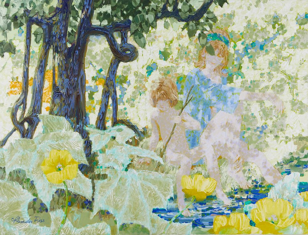 le_pho_banner 2 Alexander Ross "Sun-Spangled Sanctuary" Painting