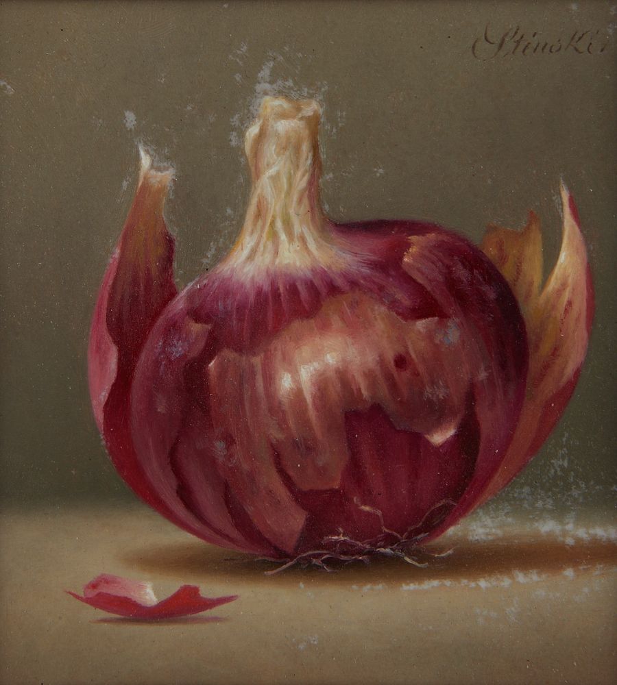 le_pho_banner 2 Gerald Stinski Painting Red Onion