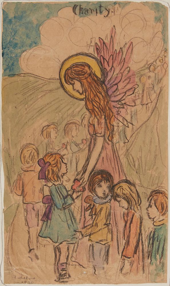 le_pho_banner 2 Fidelma Cadmus Kirstein "Charity" Drawing