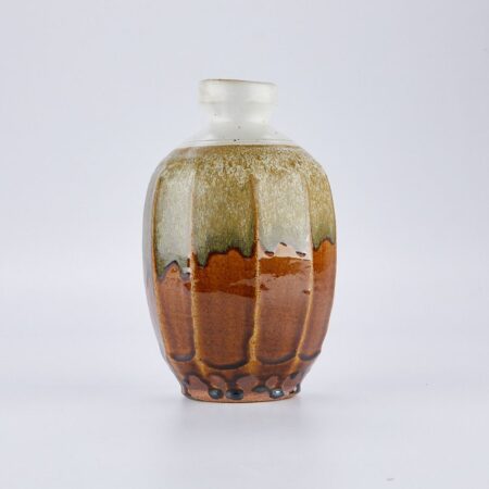 Warren MacKenzie Fluted Vase - Double Stamped