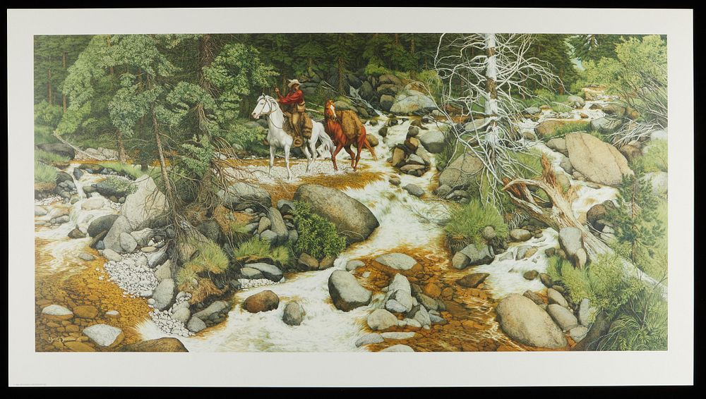 le_pho_banner 2 Bev Doolittle "The Forest Has Eyes" Print
