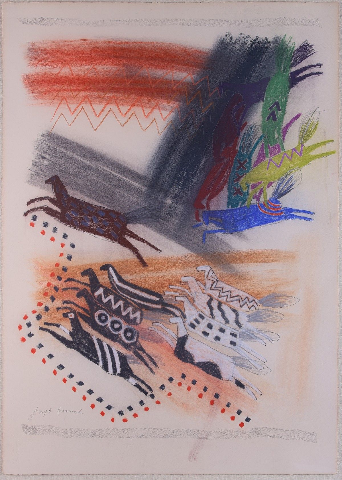 le_pho_banner 2 Jaune Quick-To-See Smith Pastel Black Elk's Dream A