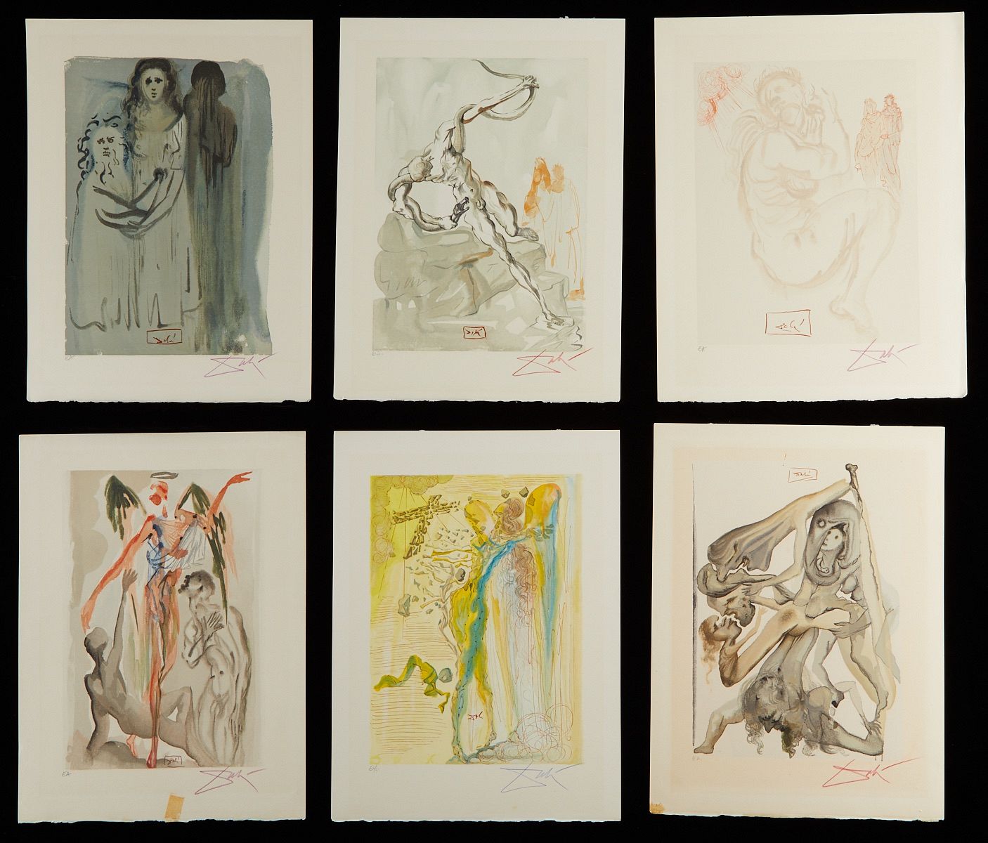 le_pho_banner 2 6 Salvador Dali Prints "Divine Comedy" Signed