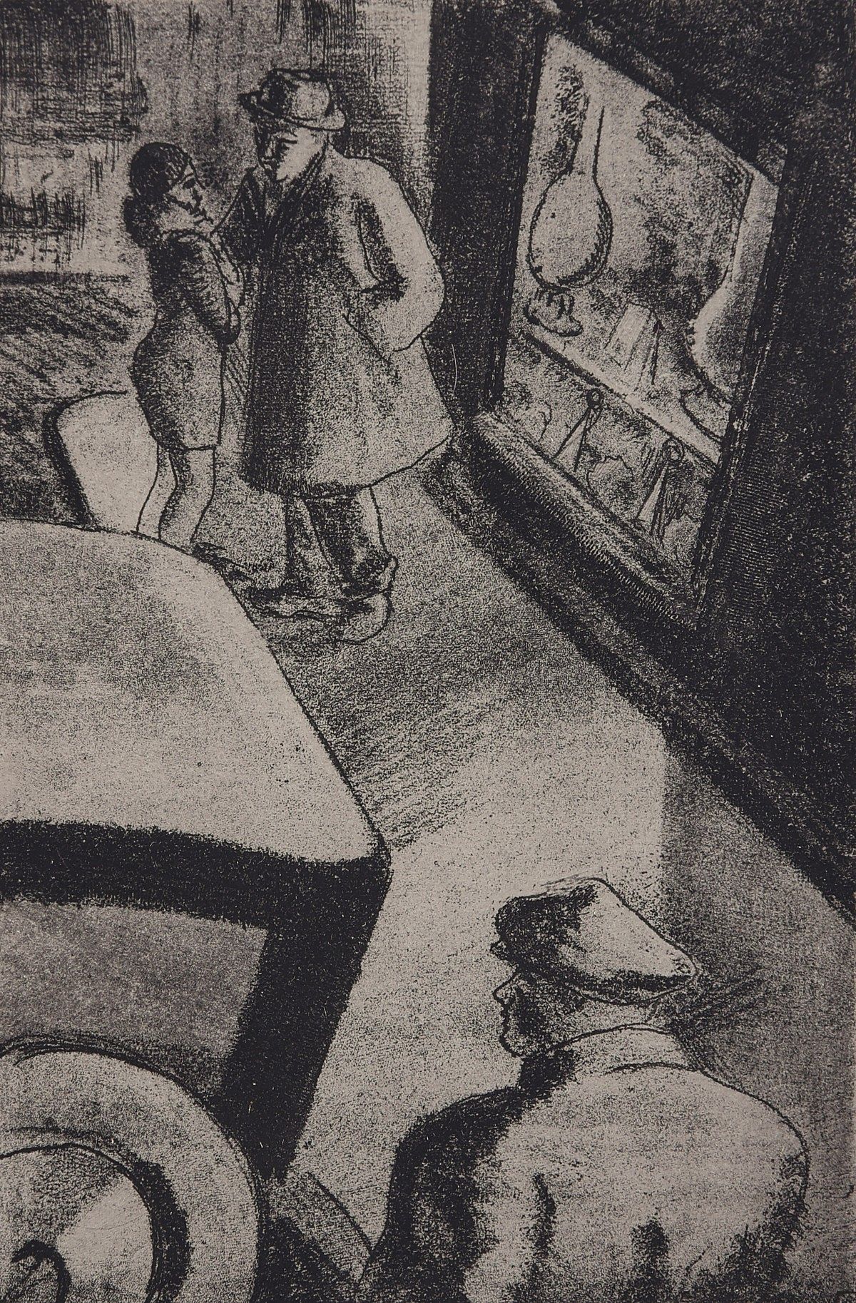 le_pho_banner 2 Clement Haupers "Montparnasse" Lithograph
