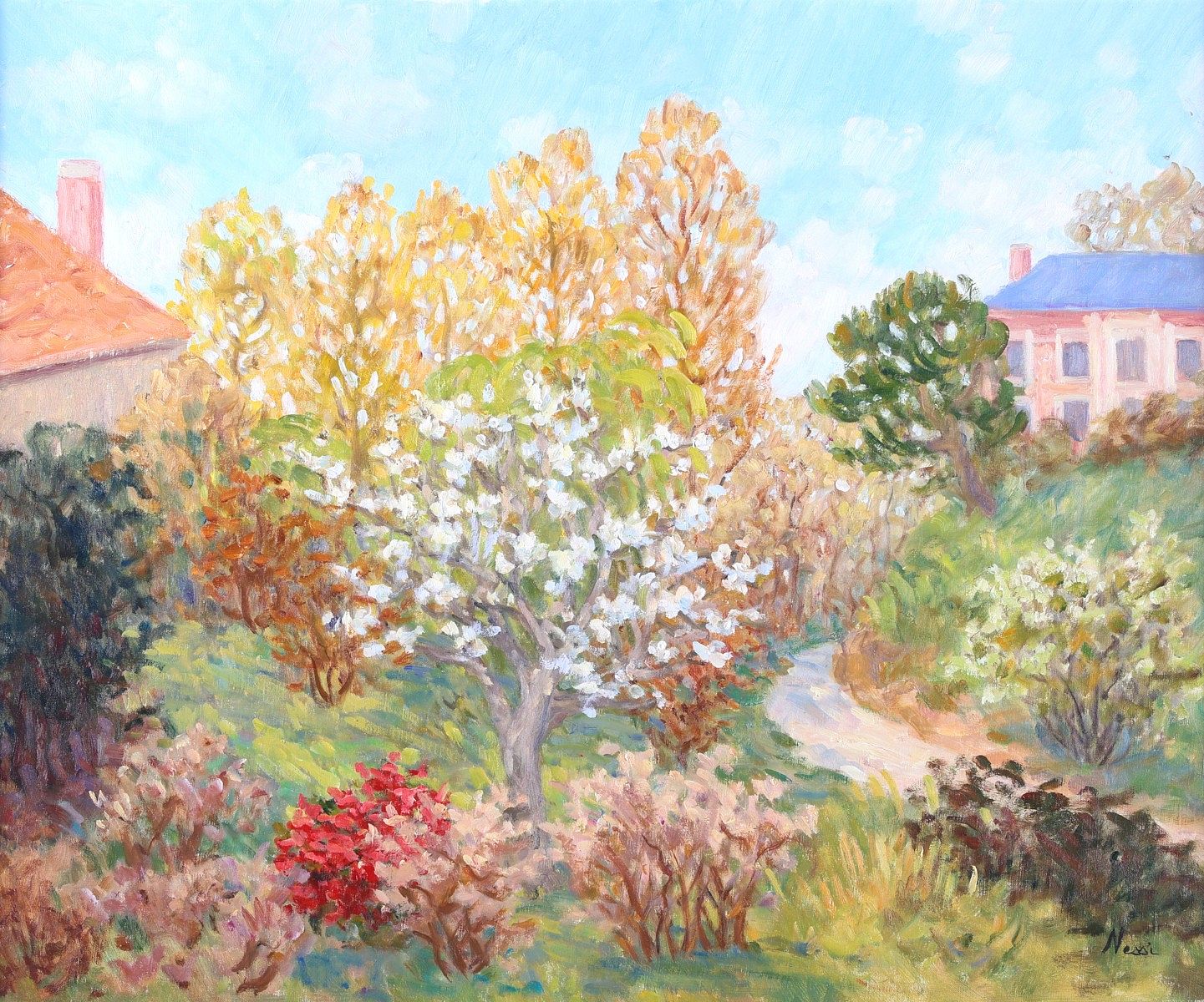 le_pho_banner 2 Marie Lucie Nessi-Valtat Landscape Painting