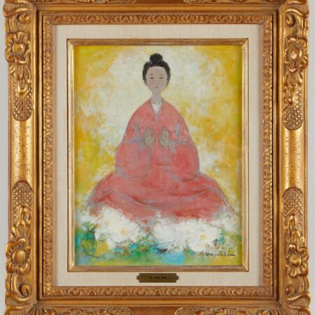 Vu Cao Dam "Divinite" Oil on Canvas