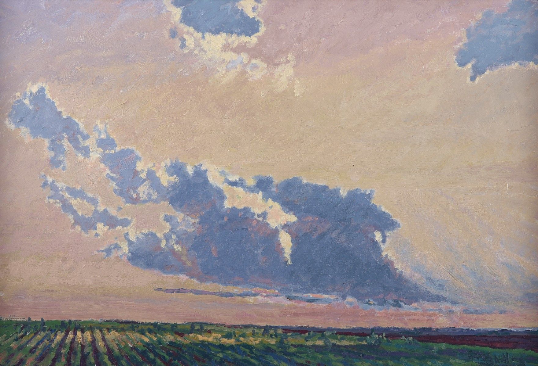 le_pho_banner 2 Gary Bowling Untitled Oil on Masonite
