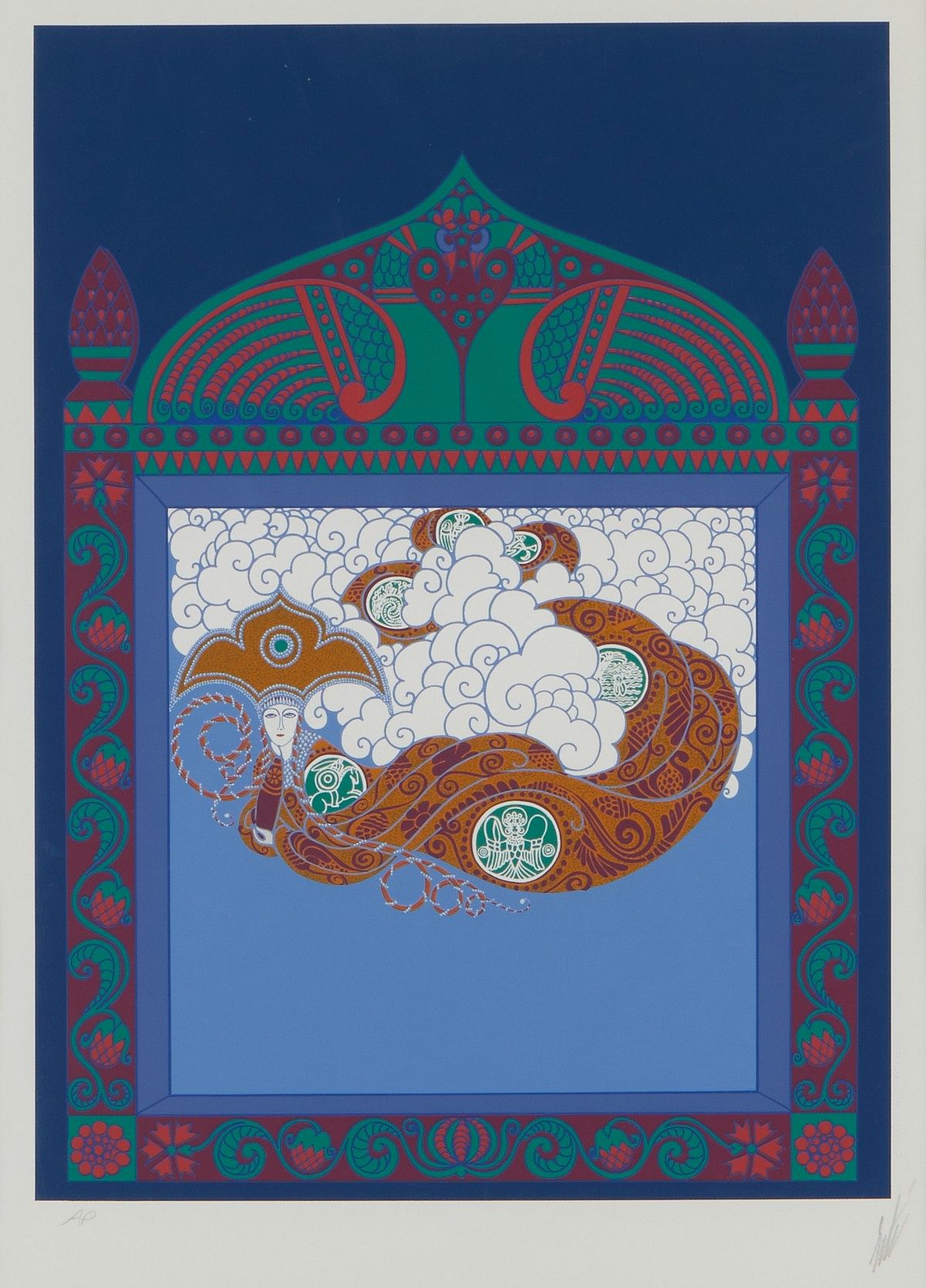 le_pho_banner 2 Erte "The Russian Fairy Tale" Serigraph