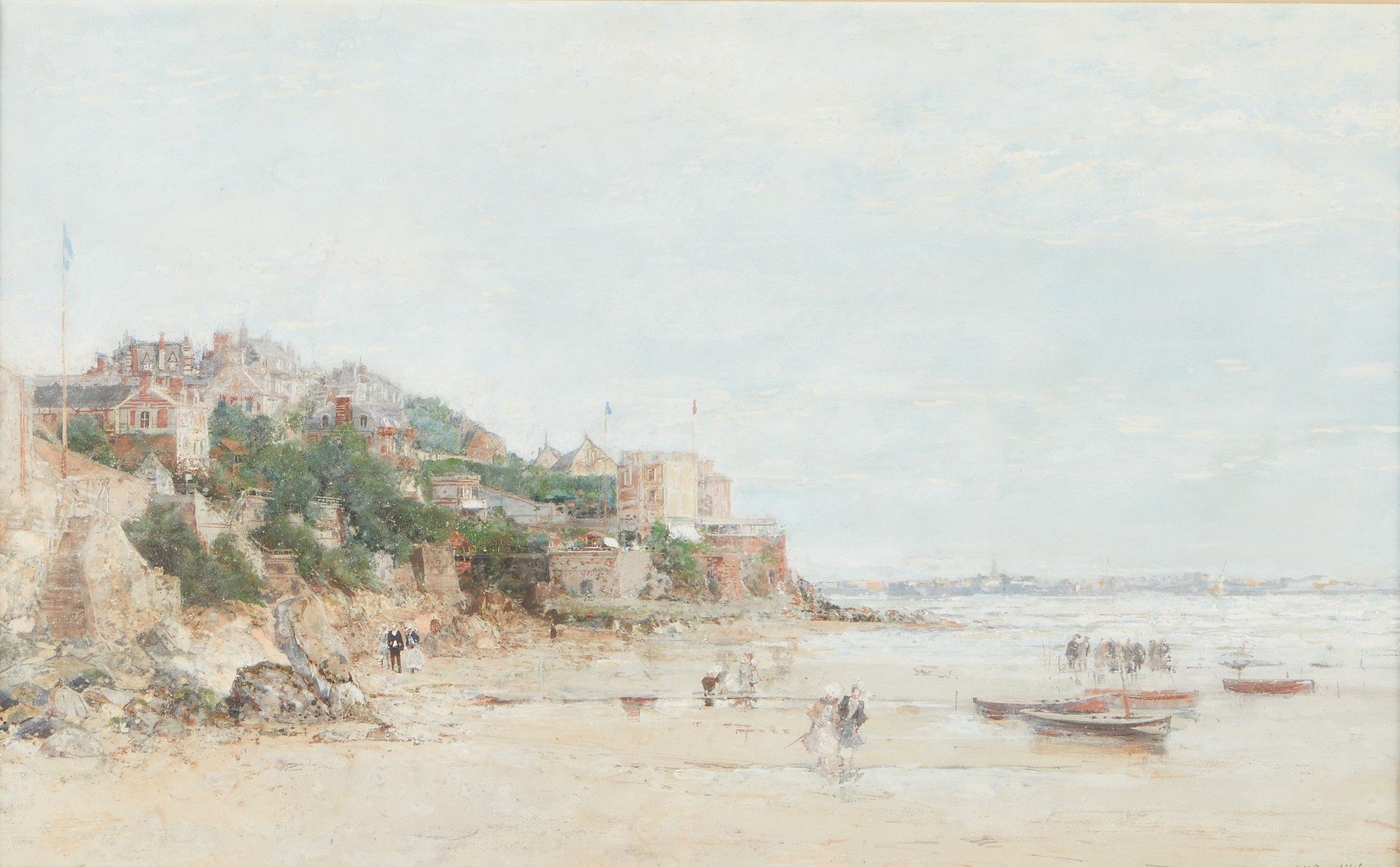 le_pho_banner 2 Luigi Loir Watercolor Beach Scene