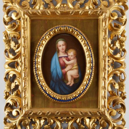 German Hutschenreuther Hand Painted Plaque
