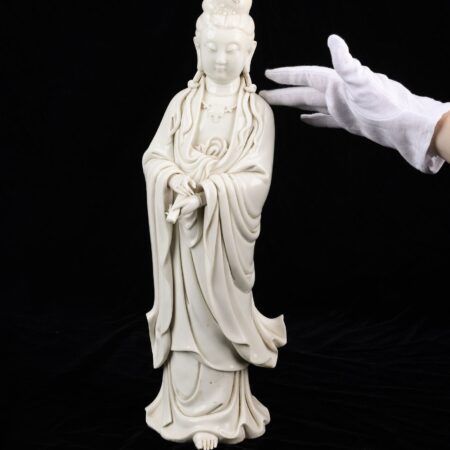 Chinese Blanc de Chine Porcelain Guanyin