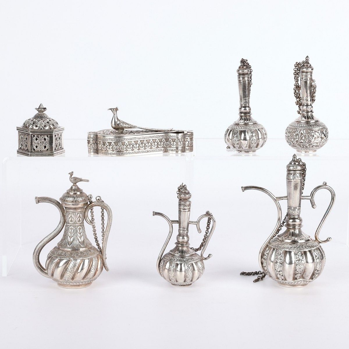 le_pho_banner 2 7 Miniature Silver and Sterling Indian Objects