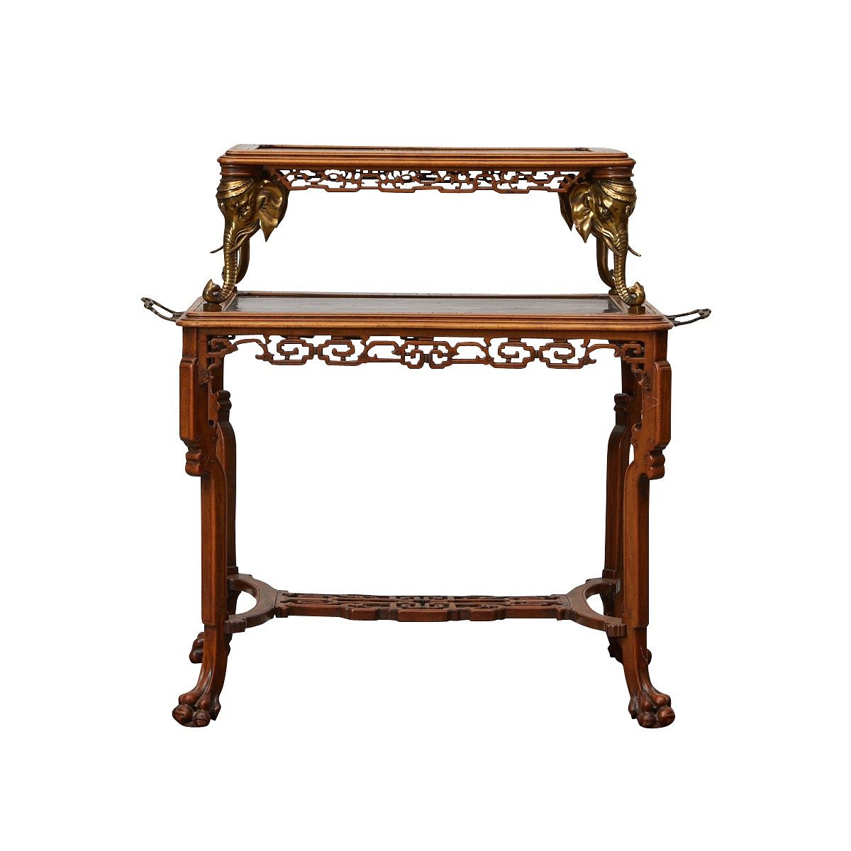 Gabriel Viardot Chinoiserie Tea Service Table