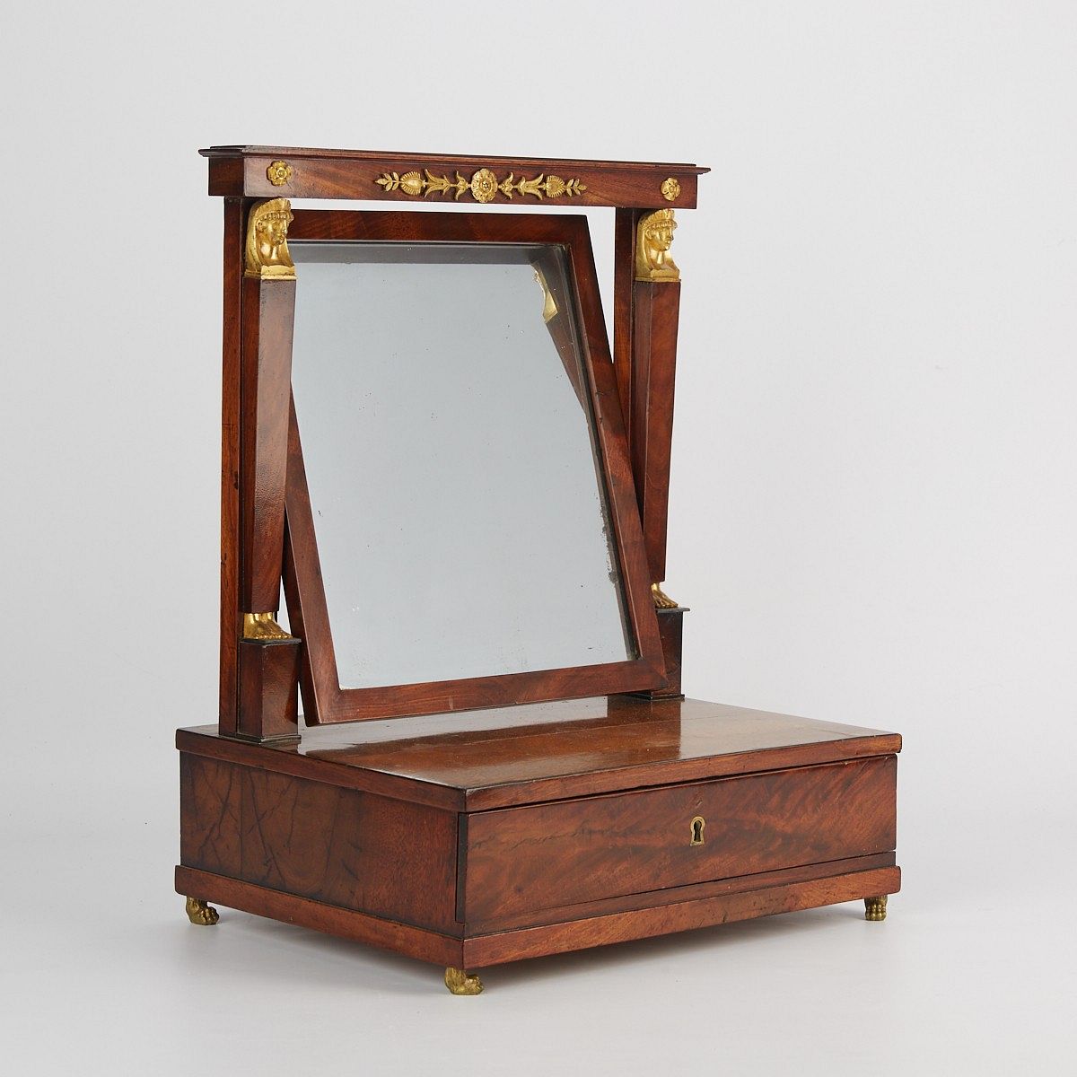 le_pho_banner 2 Empire Egyptian Revival Shaving Mirror