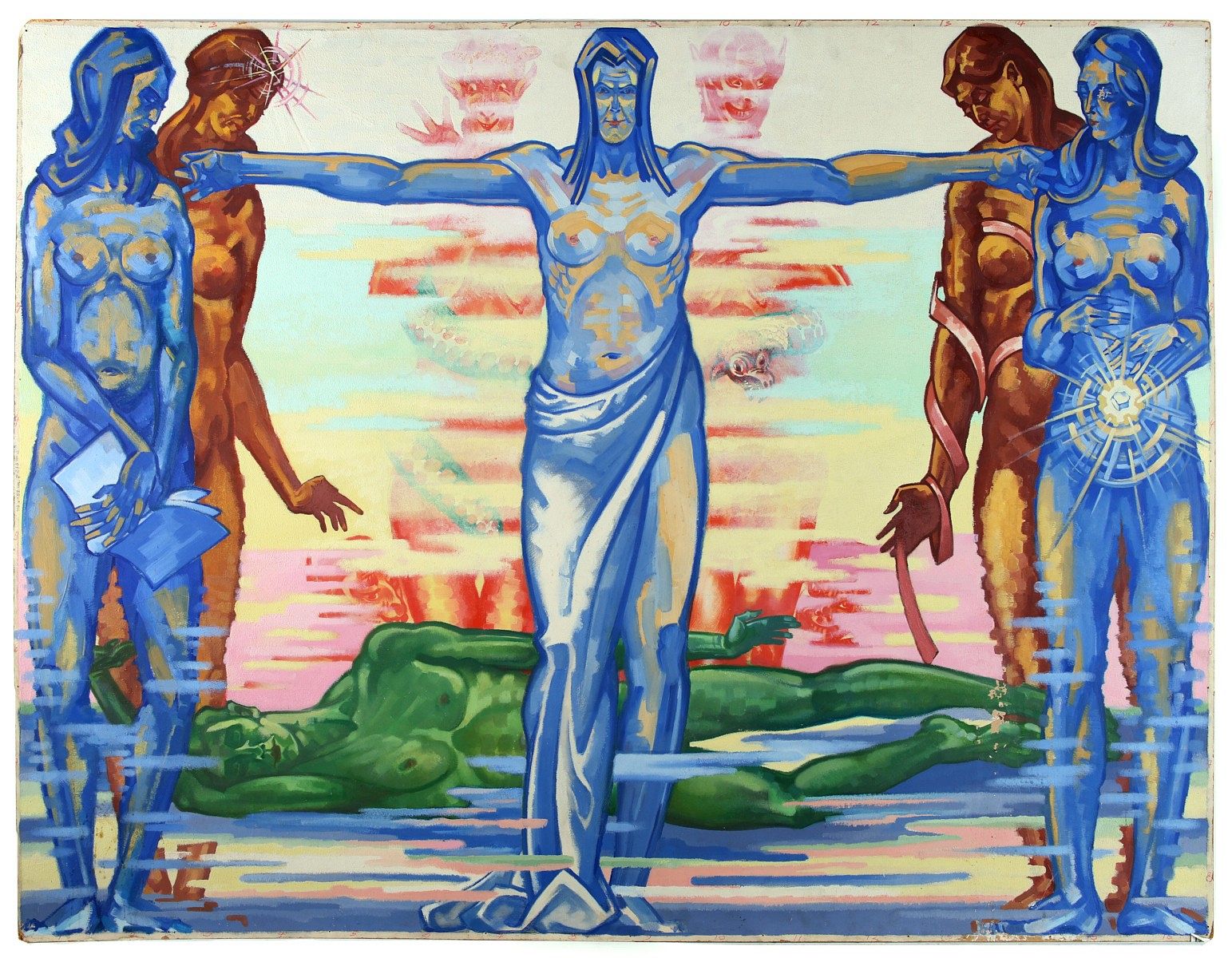 le_pho_banner 2 Josef Lacina "Allegorie" Oil on Panel