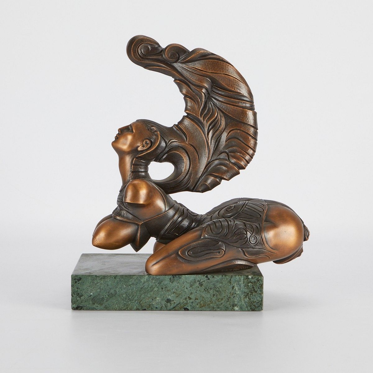 le_pho_banner 2 Ernst Fuchs "Sphinx II" Bronze Sculpture