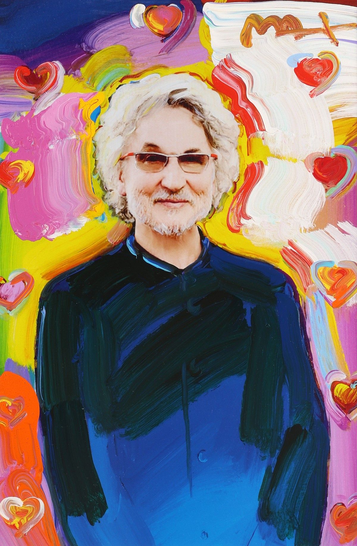 le_pho_banner 2 Peter Max Painting of Horst Rechelbacher