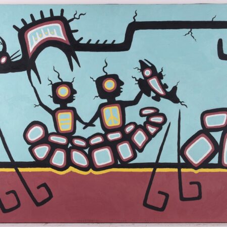 Behon LaPrairie "Moneedog" Acrylic on Canvas