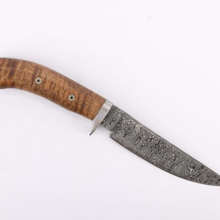 Mike Tyre Damascus Steel Hunting Knife