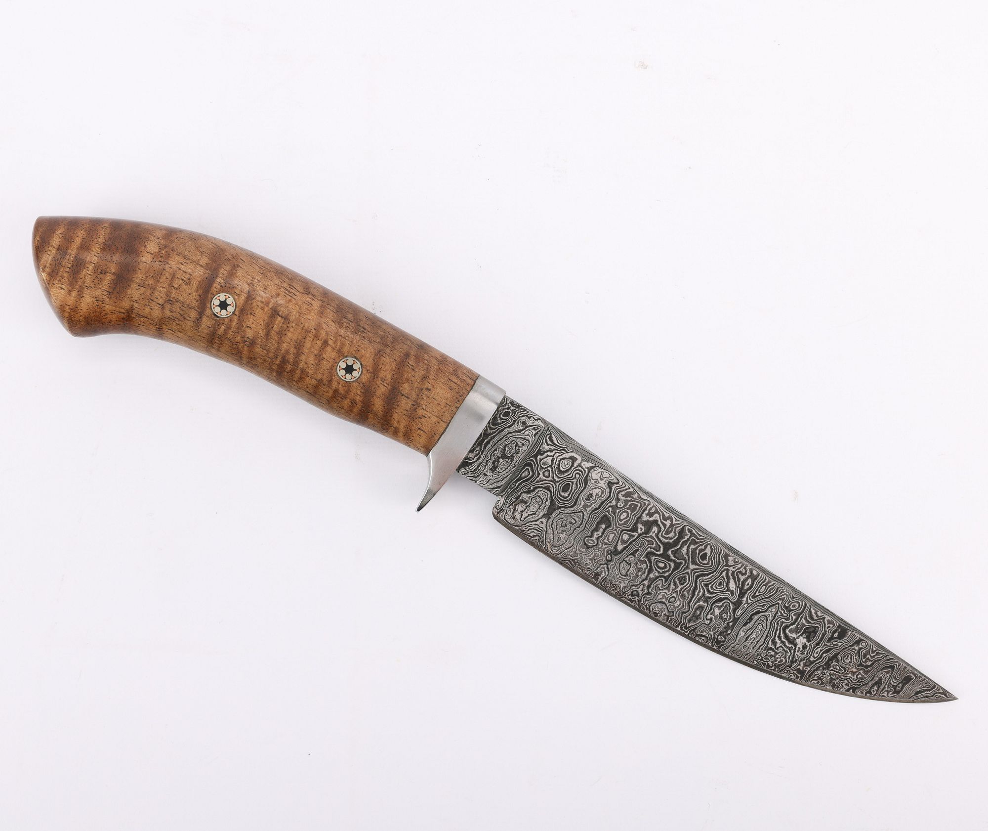 le_pho_banner 2 Mike Tyre Damascus Steel Hunting Knife