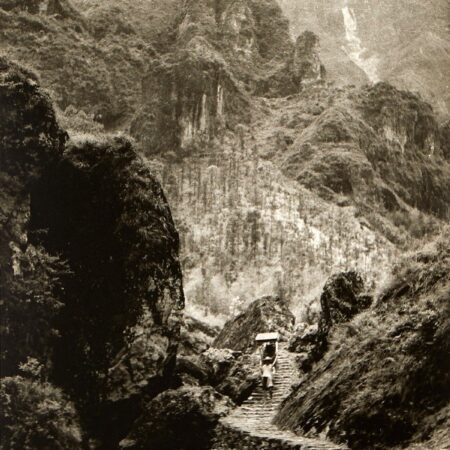Chin San Long Photograph Mountain Staircase