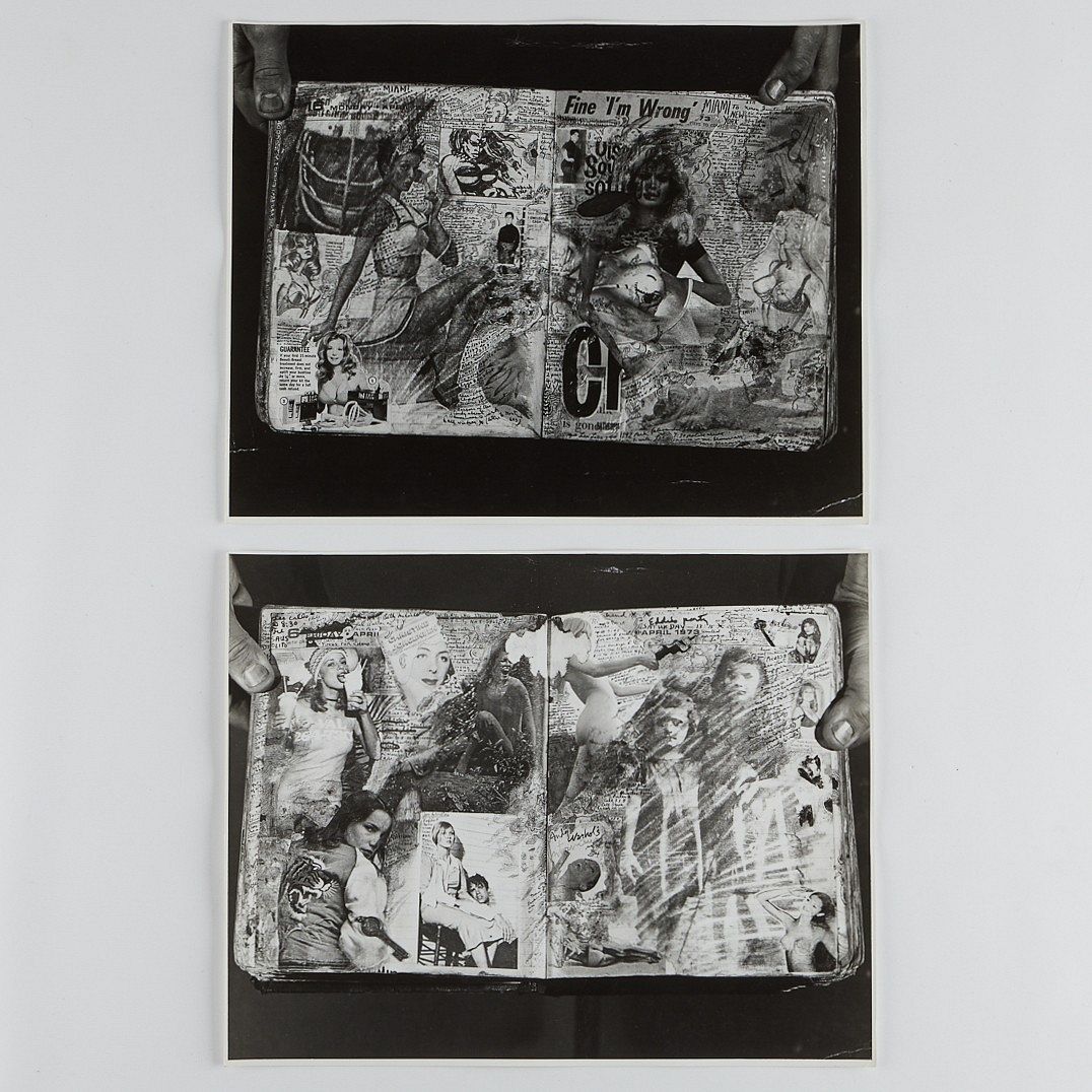 le_pho_banner 2 Two Peter Beard "Diary" Photographs