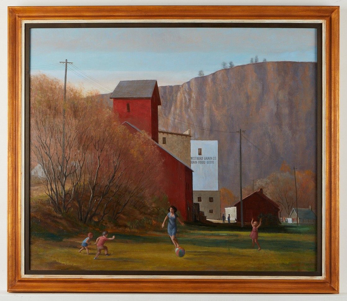 le_pho_banner 2 Paul Kramer Painting Mill Landscape