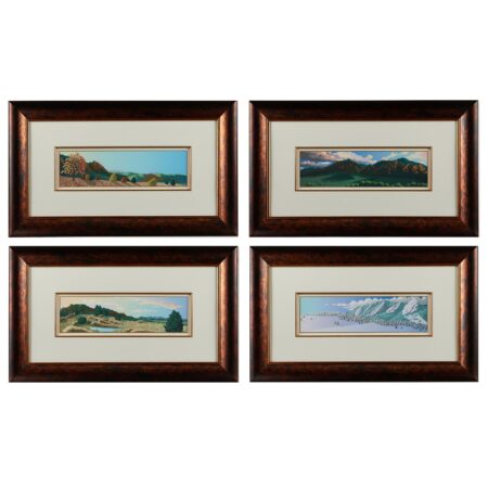 Four Doug West "Seasons Suite" Serigraphs