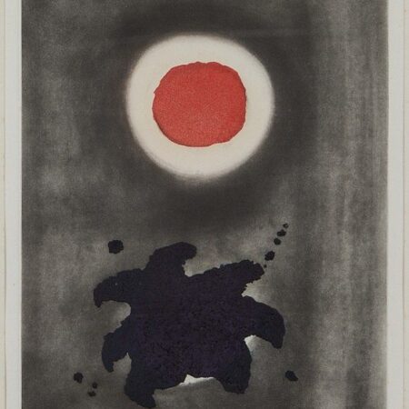 Adolph Gottlieb "Night Glow" Etching 1971
