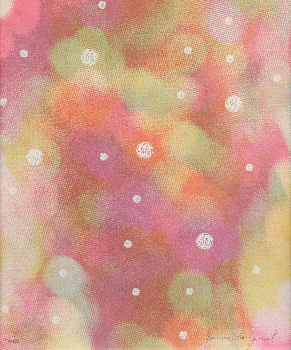 le_pho_banner 2 James Rosenquist "Circles of Confusion" Silkscreen