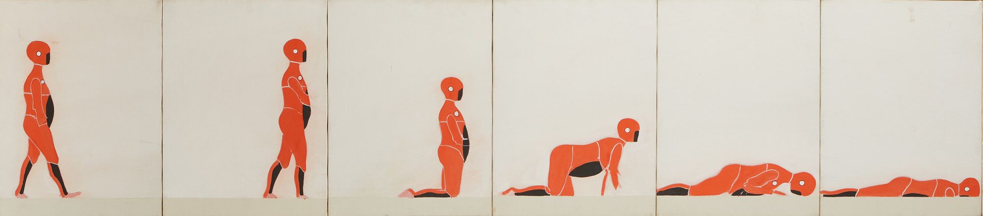le_pho_banner 2 Ernest Trova Falling Man Paintings